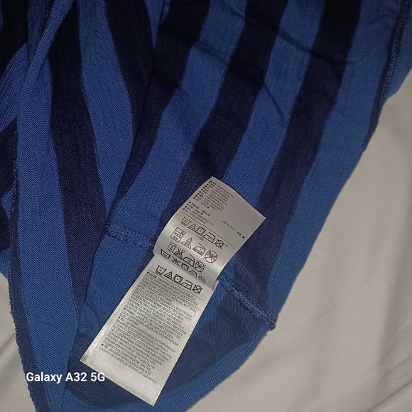 Gap Mens 1969 Blue Stripped Long Sleeve T- Shirt Size L - Picture 10 of 14